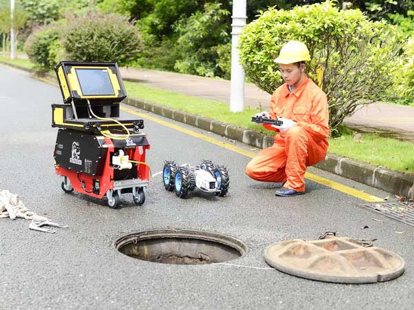 三山管道机器人检测