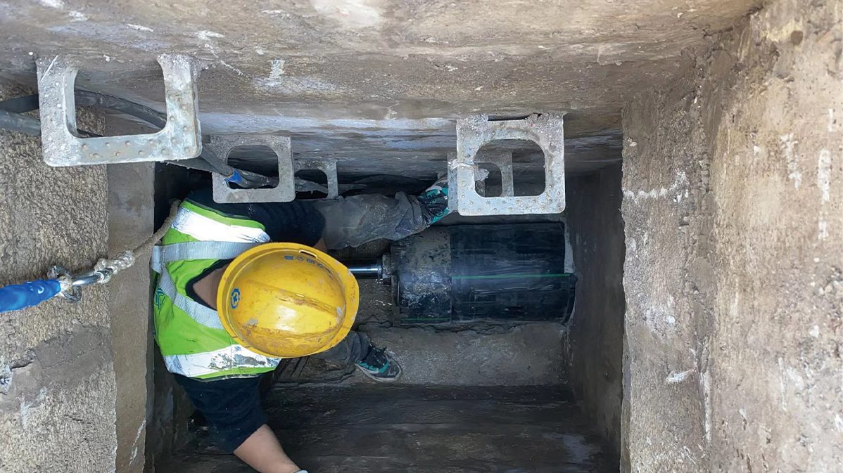 三山HDPE短管内衬法